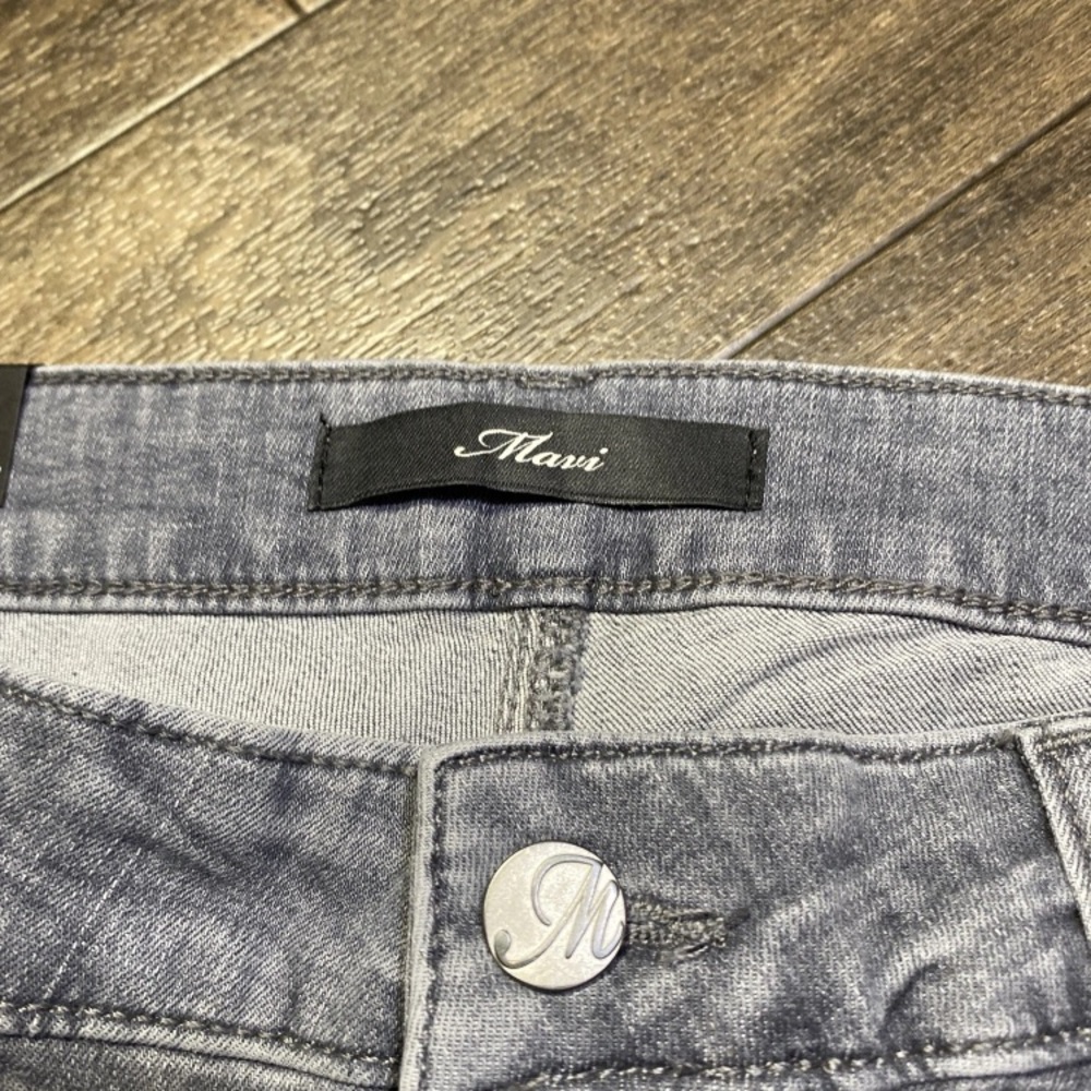 Mavi Emma Slim Boyfriend Jeans Size 32x32 Mid Grey Tribeca NWT Stitch Fix Preppy - Picture 6 of 9